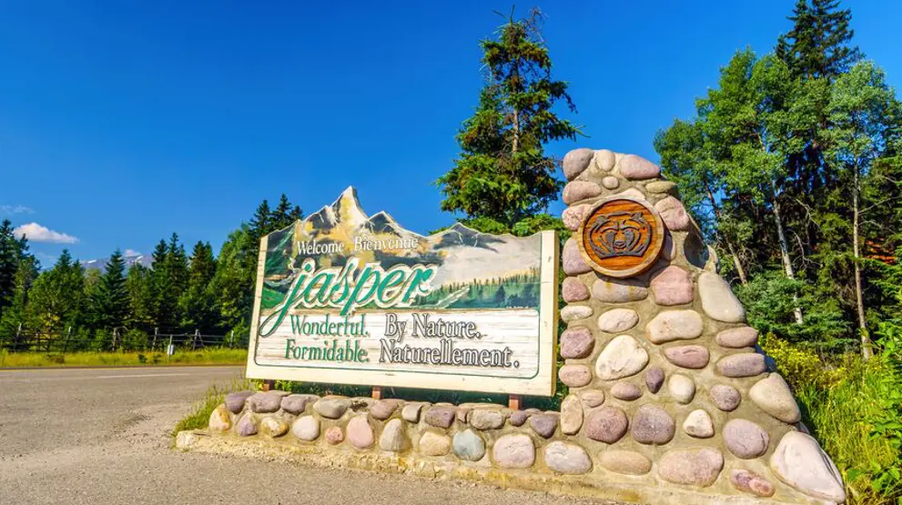 Besøg byen på din rejse til Jasper National Park.