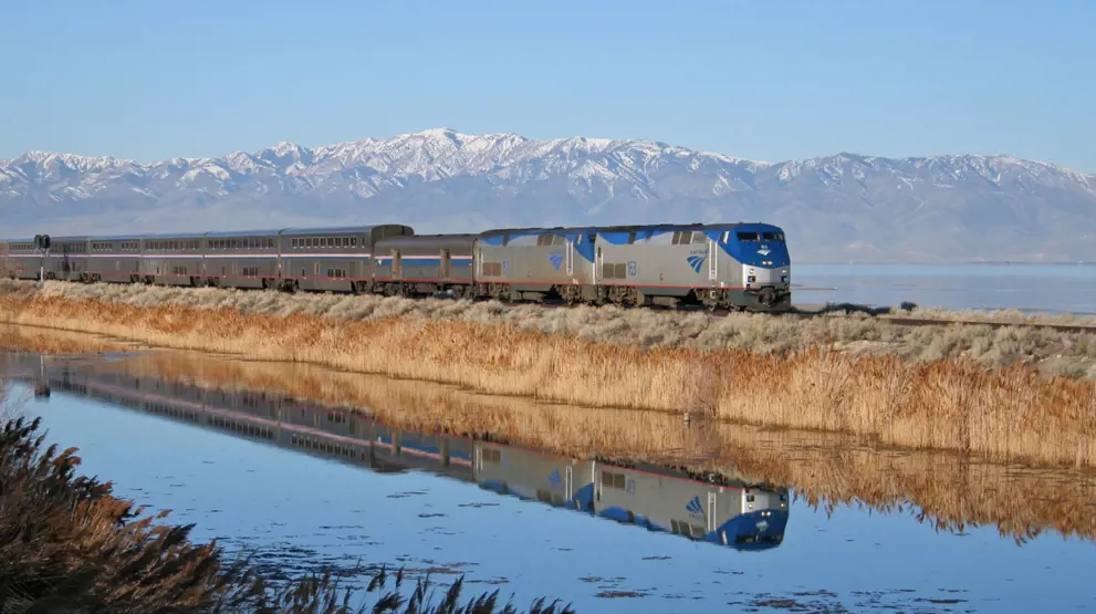 California Zephyr er en berømt togrejse fra Chicago til San Francisco.