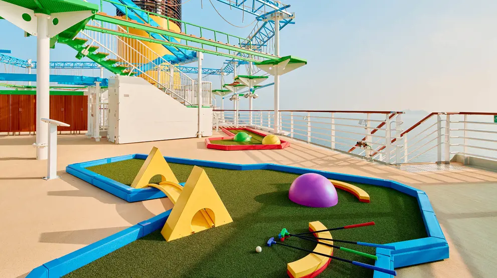 Der er masser af tilbud og faciliteter for børn og unge på Costa Cruises' skibe.